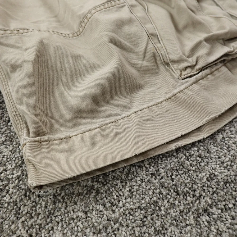 VTG Ralph Lauren Polo Shorts Mens 33 Beige Cargo Utility Hiking Military Outdoor